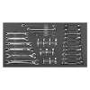 Tool Tray with Specialised Spanner Set 30pc - Metric