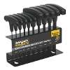 Hex Key Set 10pc T-Handle - Metric