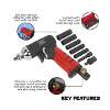 Air Impact Wrench 1/4"Sq Drive Diesel Glow Plug Kit