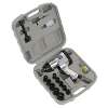 Air Impact Wrench Kit with Sockets 1/2"Sq Drive