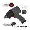 Air Impact Wrench 1/2"Sq Drive Composite - Twin Hammer