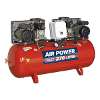 Air Compressor 270L Belt Drive 2 x 3hp with Cast Cylinders