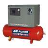 Air Compressor 200L Belt Drive 3hp with Cast Cylinders Low Noise