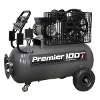 Air Compressor 100L Belt Drive 3hp with Front Control Panel