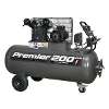 Air Compressor 200L Belt Drive 3hp with Front Control Panel 415V 3ph