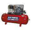 Air Compressor 200L Belt Drive 5.5hp 3ph 2-Stage with Cast Cylinders