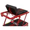 Creeper/Seat Steel with 7 Wheels & Adjustable Head Rest