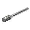 Tungsten Carbide Rotary Burr Cylindrical Ball Nose &#216;10mm