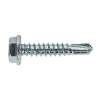 Self-Drilling Screw 4.8 x 25mm Hex Head Zinc Pack of 100