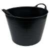 Heavy-Duty Flexi Tub 40L - Black