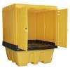 IBC Spill Pallet With Weathertight Hardcover