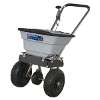 Stainless Steel Broadcast Salt Spreader 37kg Walk Behind