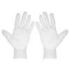 White Precision Grip Gloves - (Large) - Box of 120 Pairs