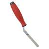 Stainless Steel Edging Trowel - Rubber Handle - 12mm