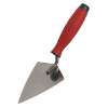 Stainless Steel Sharp Pointing Trowel - Rubber Handle - 140mm