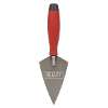 Stainless Steel Sharp Pointing Trowel - Rubber Handle - 140mm