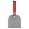 Stainless Steel Margin Trowel - Rubber Handle - 120mm