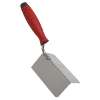 Stainless Steel External Corner Trowel - Rubber Handle - 120 x 60mm