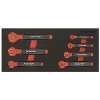 Insulated Open-End Spanner Set with Tool Tray 7pc VDE Approved