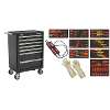 63pc Insulated Tool Kit with 7 Drawer Rollcab