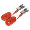 Self-Securing Ratchet Straps 25mm x 4.5m 800kg Breaking Strength - Pair