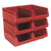 Plastic Storage Bin 310 x 500 x 190mm - Red Pack of 6