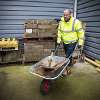 Wheelbarrow 65L Galvanized