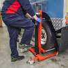 Wheel Removal/Lifter Trolley 80kg Quick Lift