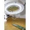 Bench Mounting Magnifying Worklight 48 SMD LED 230V